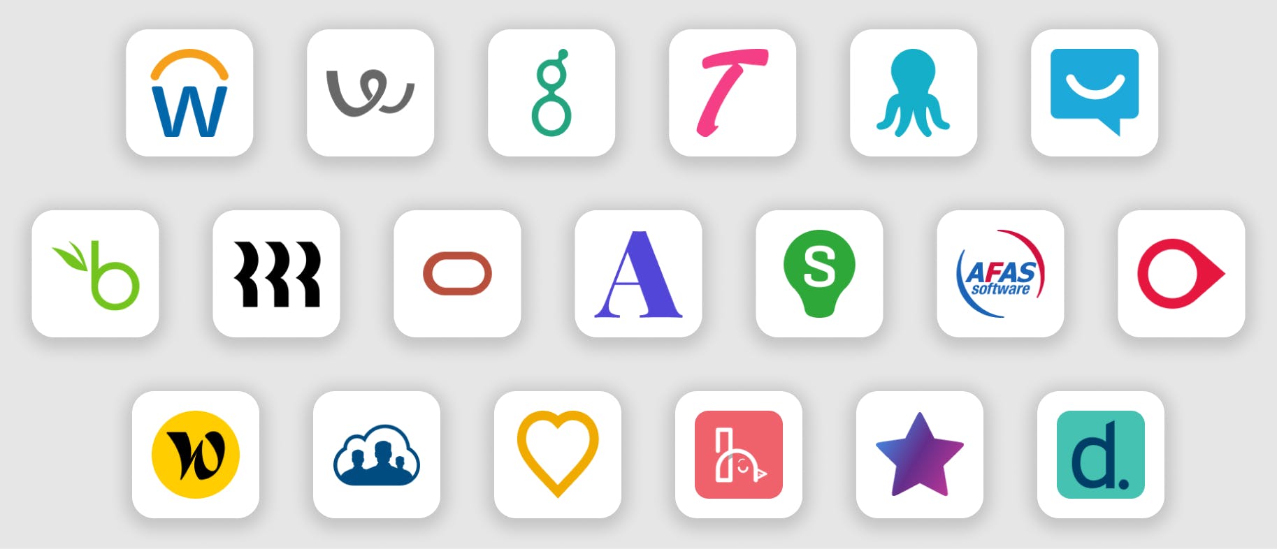 icons of atses Vesume integrates with